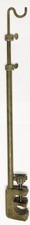 US Army Military Telescoping Field IV Holder w/ Bed Mount Clamp  -  picture