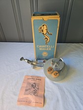 Vitantonio Cavatelli Pasta Maker No. 50 Red Handle Booklet & Box USA - EXCELLENT picture