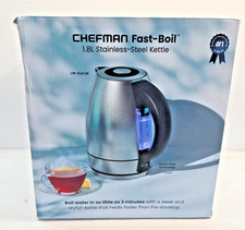 CHEFMAN Fast-Boil 1.8L Stainless-Steel Electric Kettle - New picture