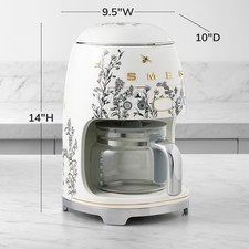 SALE NEW  SMEG Honeycomb Drip Coffee Maker, 10-Cup picture