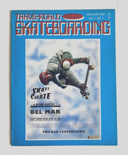 Vintage 1983 Trans-World Skateboarding Magazine First Issue Vol 1 No 1 Tony Hawk picture