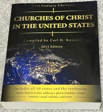 Churches of Christ In The United States 2015 Edition By Carl H Oyster Paperback picture