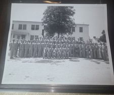 Vintage 1965 USMC Camp Pendleton Photo Print Marine Corps Vietnam War Barracks picture