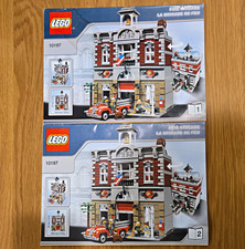 LEGO 10197 Fire Brigade Modular Buildings Incomplete Bulk Lot w/ Manuals picture