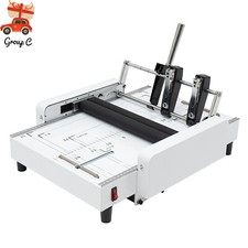 A3 Booklet Folding Binding Machine Paper Stapling Making Book Stapler Office 60W picture