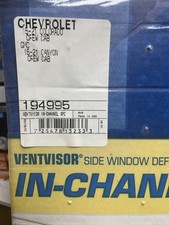 AVS In-Channel Window Visor Fits 2015-2022 Chevy/GMC Colorado/Canyon Crew Cab picture