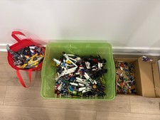 LEGO Ninjago Bulk Lot 4lbs – Rare Parts, Minifigures, Partial Sets + BONUS READ picture