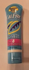 Vintage 1980s Banana Boat oil free sunscreen lotion Rare Discontinued 4 oz 8 spf picture