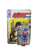 Super7 ReAction G.I. Joe A Real American Hero Action Figure Blue/Orange Rifle picture