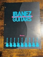 1980’s Ibanez Guitar Bass Color Brochure Advertisement  picture