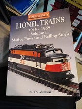 Greenberg's Guide To Lionel Trains 1945-1969 Volume 1 Motive Power and Rolling  picture