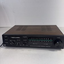 Realistic 31-1975A, STA-19, AM/FM Stereo Receiver-Phono-Tape Input Output Read picture