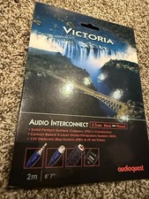 AudioQuest Victoria Audio Interconnect 3.5mm Female to 3.5mm Male 2.0 m Cable picture