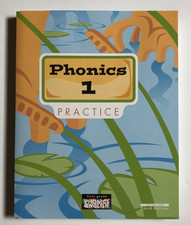 BJU Bob Jones 1st grade PHONICS ENGLISH 1 Practice Workbook Worktext picture