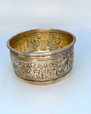 Gorham Sterling Repousse Bowl, Mythological Scene picture