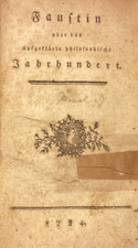 1784 Faustin, Oder Das Aufgeklarte Philosophische Jahrhundert - Pezzl & Winkopp picture