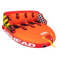 Airhead Great Big Mable Towable Tube for Boating, 1 - 4 Rider 4 Rider, Orange picture