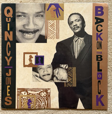 QUINCY JONES - Back on the Block (1989) Vinyl LP Record. FACTORY SEALED picture