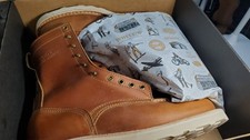 Whites Perry 8 Select Seidel Tobacco Stampede Boots Moc Toe 10.5 D New Box USA picture