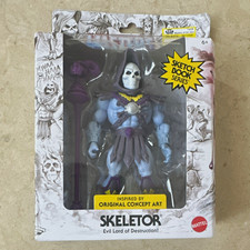 Mattel Masters of the Universe Skeletor Sketchbook Series Action Figure Staff picture