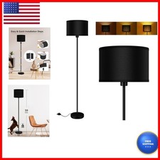 BoostArea Floor Lamp Black, Standing Lamp, 58
