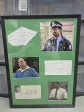 Married With Children Supporting Cast Signed Cuts X3 *Super Rare* Must Have picture