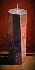 Board Member - Boss's Gift - 1.2kg Handmade Rustic Spiral Hexagon Pillar Candle picture