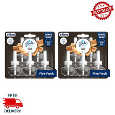 10PK Glade PlugIns Scented Oil Refills, Oak & Amber, 3.35 Fl Oz, Air Freshener picture