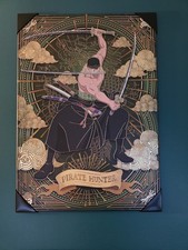 Displate Limited Edition One Piece Roronoa Zoro Metal Poster BRAND NEW SEALED picture