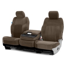 For Toyota Sequoia 12-22 Coverking Velour 2nd Row Taupe Custom Seat Covers picture