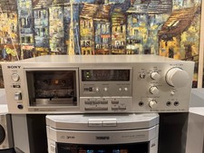 💙Vtg 1970s Sony TC-K61 Stereo Cassette Tape Deck -FULLY TESTED WORKS picture