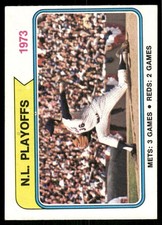 1974 Topps 1973 N.L. Playoffs NLCS #471 New York Mets picture