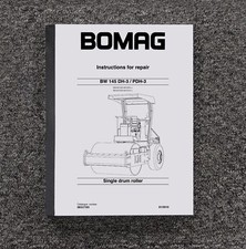 Bomag BW 145 PDH-3 Single Drum Vibratory Roller Compactor Service Repair Manual picture