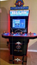 Arcade1up NBA Jam Arcade 4 player Machine  NBA Hangtime TournamentEdition picture