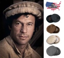 Pakol Cap Afghan Chitrali Wool Handmade Hat Premium quality picture