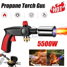 Powerful Kitchen Cooking Grill Propane Torch Searing Charcoal Camp Fire Starter picture