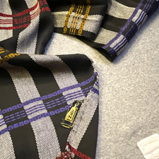 1990s vintage 100% silk zilli mens scarf very rare hard to find picture