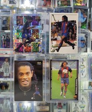 2003-04 MUNDICROMO - Las fichas de la Liga - Ronaldinho RC  Las 4 Tarjetas picture