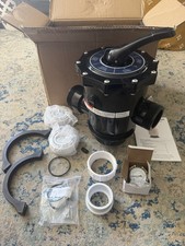 2” Multiport Filter Valve Assembly w/ Unions for Pentair Sand Dollar 262525 READ picture