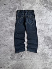 Vintage Levis 503 Loose Twisted Jeans Buckle Back Big Pockets Y2K Baggy Size W33 picture