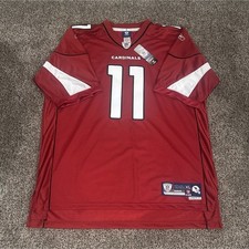 NWT Reebok Arizona Cardinals Larry Fitzgerald #11 Men’s XL Red/White NFL Jersey  picture