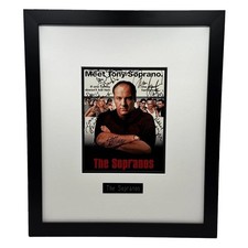 Sopranos Poster Autographed Signed James Gandolfini Tony Sirico + Cast 20