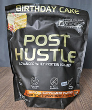 Black Label Post Hustle Whey Isolate Protein 31 servs. Birthday Cake Exp 9/26 picture