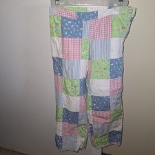 Vintage Hartstrings Patchwork Pants Pastel Girl's 7 Cottagecore Prairie Quilted picture