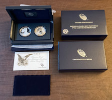 2012-S 75th Anniversary San Francisco Mint Silver Eagle 2-Coin Set (Box and CoA) picture