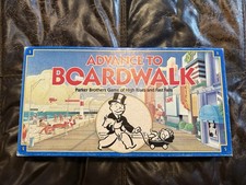 Advance to Boardwalk Board Game Parker Brothers Monopoly - Complete 1985 picture