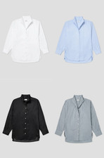 Brand New AYR Women's The Tate Collar Shirt Multiple Colors and Sizes picture