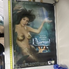 Charmed TV Series 2002 Mermaid Alyssa Milano WB Premiere Poster 36x24 Vintage picture