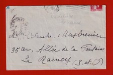 BU33-ENVELOPE-AUTOGRAPH-MADELEINE RENAUD-ACTRESS-1935 picture