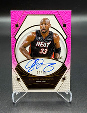 2025-26 Topps Definitive Alonzo Mourning Noble Ink Auto Pink 01/15 Heat picture